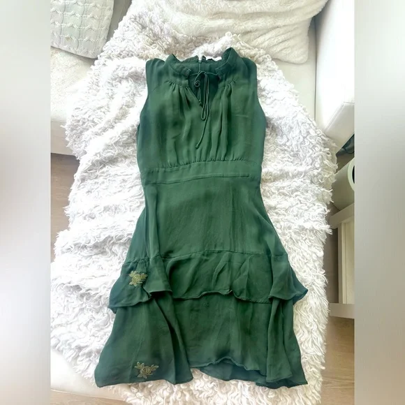 slim fit dress slacks Flippy Wiggle Dress | Emerald Green